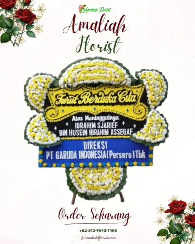 Papan Bunga Duka di Salawu