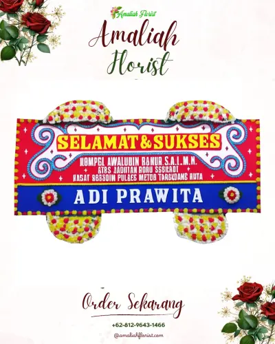 Karangan Bunga Ucapan Selamat di Salawu